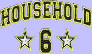 Army Household 6 Military Embroidery Design